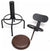Bar Stool, Steel Metal With Adjustable Height and Backrest Inclination Angle DL Industrial