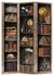Traditional Folding Room Divider, Solid Pine Wood, Oriental-Asian Design DL Traditional