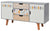 2-Door and 3-Drawer Traditional Sideboard, Feathers DL Traditional