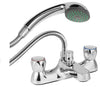 Bath Filler Tap Shower, Solid Brass With Chrome Plated Finish, Modern Design DL Modern