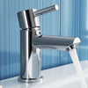 Bathroom Basin Sink Mixer Tap With 1/4 Turn Ceramic Disc and Chrome Finish DL Modern