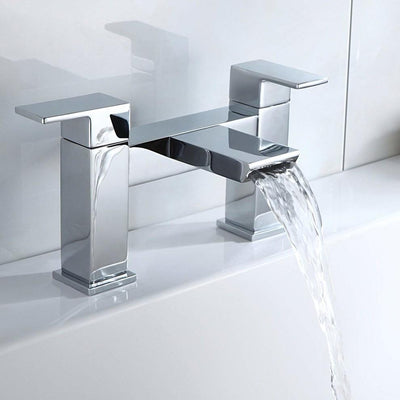 Bathroom Sink Mixer Tap for Both Low and High Pressure with Ceramic Disc Valve DL Modern