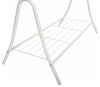 Clothes Stand, Metal with Rail Hanger, Open Shelf at The Bottom, Contemporary, W DL Contemporary