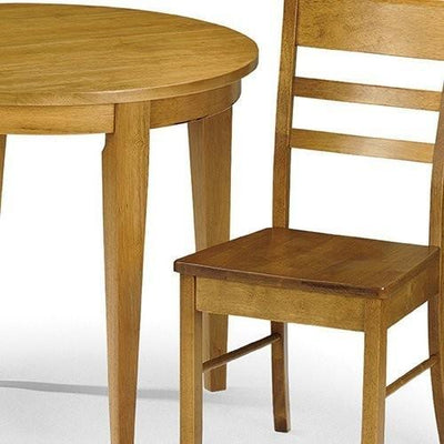 Consigned Contemporary Dining Table, a Honey Pine Lacquered Finished Hardwood DL Contemporary