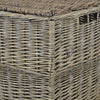 Contemporary Storage Box in Natural Wicker with Lid DL Contemporary