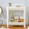 Contemporary Storage Tower, PP Plastic With Open Shelves for Space Saving DL Contemporary