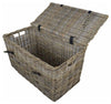 Contemporary Trunk in Rattan with Hinged Lid DL Contemporary