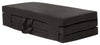 Double Portable Foam Folding Mattress With Carry Handles, Black Linen DL Modern