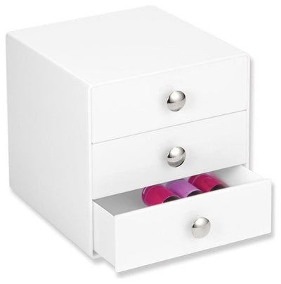 Drawers Storage Box, Plastic, 3-Drawer, A Single Case Perfect for Storage DL Modern