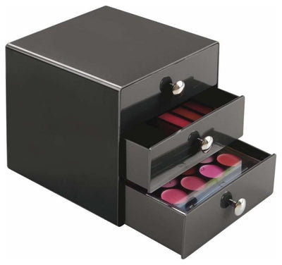 Drawers Storage Box, Plastic, 3-Drawer, A Single Case Perfect for Storage