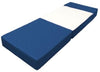 Fold Out Z-Design Bed Chair, Blue Upholstery With Removable Waterproof Cover DL Modern