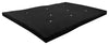 Foldable Futon Mattress, Black Soft Cotton for Ultimate Comfort, Modern Style DL Modern