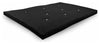 Foldable Futon Mattress, Black Soft Cotton for Ultimate Comfort, Modern Style DL Modern