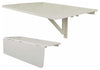 Folding Wall Mount Table, Painted Solid Wood Drop-Leaf Design for Space Saving DL Modern