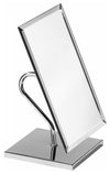 Free Standing Mirror, Large Rectangle Shaped, Adjustable With Chrome Finish DL Contemporary