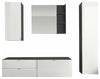 High Gloss Bathroom Furniture Set in MDF with Grey Finish, Contemporary Design DL Contemporary