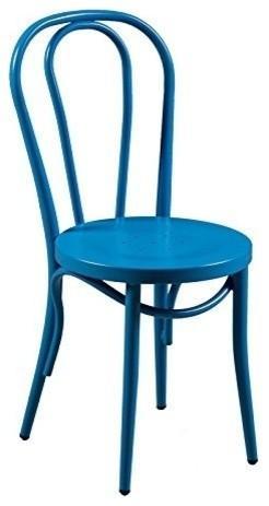 Industrial Stylish Chair, Steel, Mint Blue DL Industrial