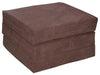 Large Cube Chair Fold Out Bed in Fabric with Z-Style, Soft and Snugly Design DL Modern