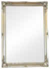 Large Mirror With French Style Frame, Traditional Design With Antique Look DL Traditional