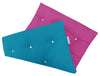Modern 2 Tone Foam Thick Futon Mattress, Pink and Blue Water Resistant Fabric DL Modern