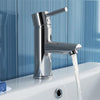Modern Basin Sink Mixer Tap with Bath Filler Tap Set, Chrome Plated Finish DL Modern