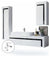 Modern Bathroom Furniture Set with Storage Cabinet Counter Top Basin and Tap DL Modern