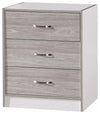 Modern Bedroom Furniture Set, Wardrobe, Chest of Drawer/Beside Cabinet, Grey DL Modern
