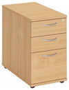 Modern Chest of Drawers, Solid Wood With Large Drawer and 4-Castor Wheel, Oak DL Modern