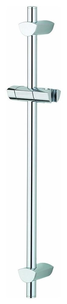 Modern Chrome Finish Riser Rail With Adjustable Fixing Brackets, Elegant Design DL Modern