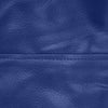 Modern Highback Bean Bag Upholstered, Faux Leather for Ultimate Comfort, Blue DL Modern