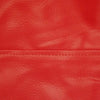 Modern Highback Bean Bag Upholstered, Faux Leather for Ultimate Comfort, Red DL Modern