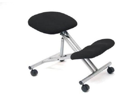 Modern Kneeling Stool With Steel Frame, Gas Lift Height and Angle Adjustment DL Modern