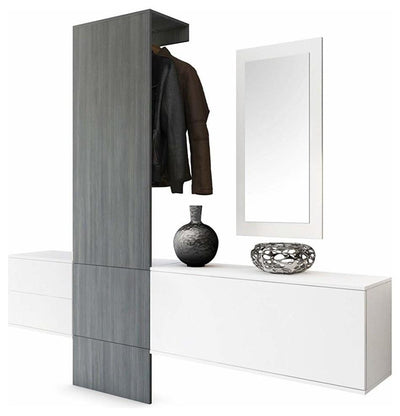 Modern MDF Furniture Set, Avola Anthracite DL Modern