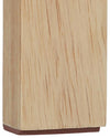 Modern Round Stool in Natural Rubberwood, Suitable for any Room in your Home DL Modern