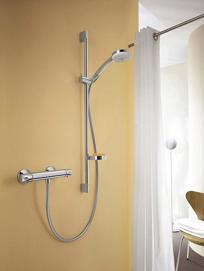Modern Shower set in Solid Brass with Chrome Plated Finish, 4 Spray Functions DL Modern
