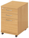 Modern Stylish Chest of Drawers, Painted Solid Wood, Top Lockable Drawers, Oak DL Modern