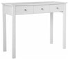 Modern Stylish Dressing table in MDF with 3 Storage Drawers and Metal Runners DL Modern