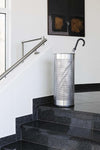 Modern Stylish Tubular Umbrella Stand in Metal, Simple Perforated Design DL Modern