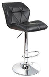 Modern Swivel Bar Stools with Padded Seat in Faux Leather for Ultimate Comfort DL Modern