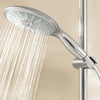 Power and Soul Set with Hand Shower, Shower Rail and Shower Hose, Chrome DL Modern