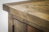 Rustic Storage Bench, Solid Reclaimed Pine Wood, Perfect for Storage DL Rustic