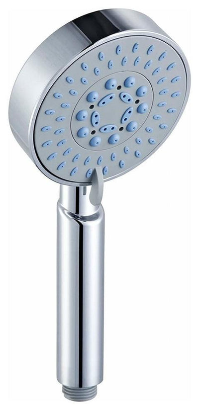 Shower Slider Riser Rail Kit with 3-Function Shower Head and Hose, Chrome Finish DL Traditional