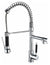 Single Lever Kitchen Sink Mixer Tap With Swivel Spout and Spring Spray, Pull Out DL Modern
