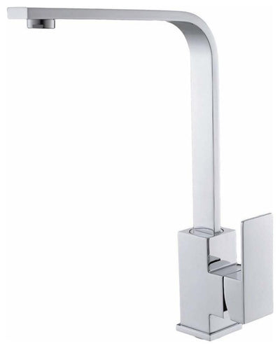 Single Lever Swivel Kitchen Sink Tap With Ceramic Disc Valve, Modern Style DL Modern