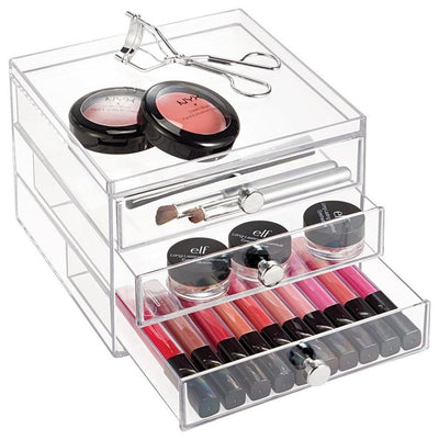 Storage Box with Drawers to provide Practical Storage for cosmetics, jewellery , DL Traditional
