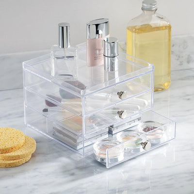 Storage Box with Drawers to provide Practical Storage for cosmetics, jewellery , DL Traditional