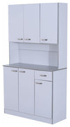 Storage Cabinet, Particle Board With 6-Door and 1-Drawer, Modern Design DL Modern