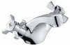 Traditional Basin Mixer Tap With 1/4 Turn Ceramic Disc and Chrome plated Finish DL Traditional