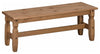 Traditional Bench in Solid Pine Wood, Great Resistance and Durability DL Traditional