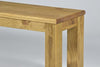 Traditional Bench, Light Brown Finished Solid Pine With Thick Legs for Support DL Traditional